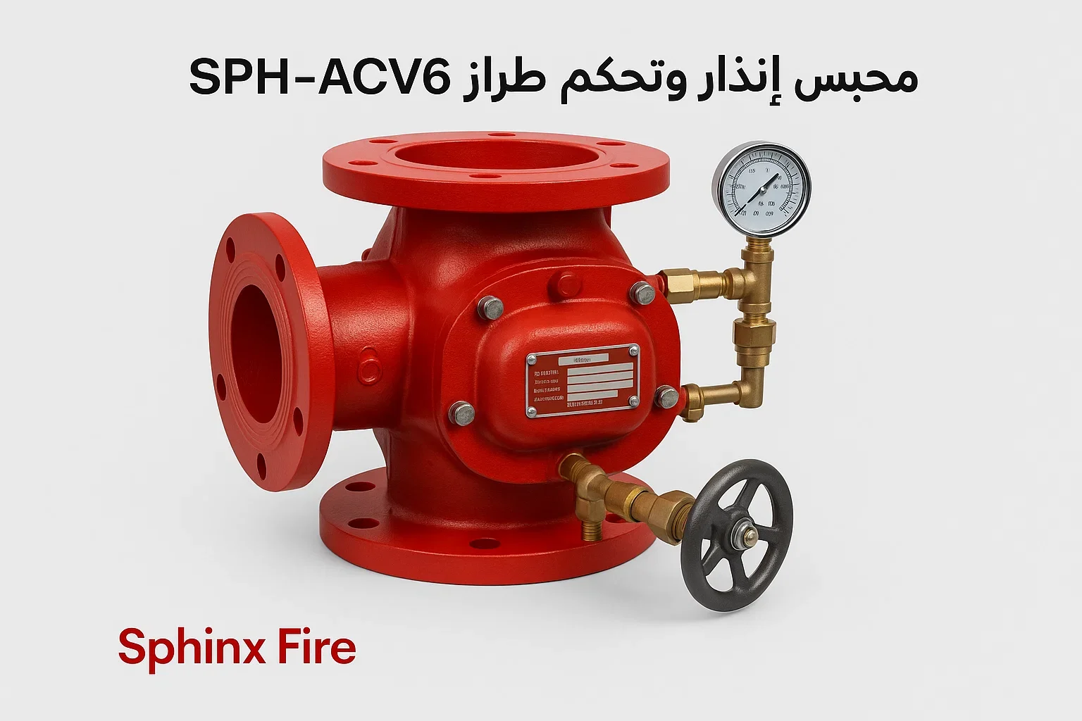 محبس إنذار وتحكم 6 بوصة طراز SPH-ACV6